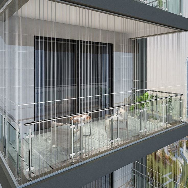 Window Invisible Grill installed in a Bengaluru home